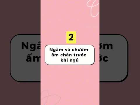Cách xử lý khi bị chuột rút và phù nề chân vào ban đêm.